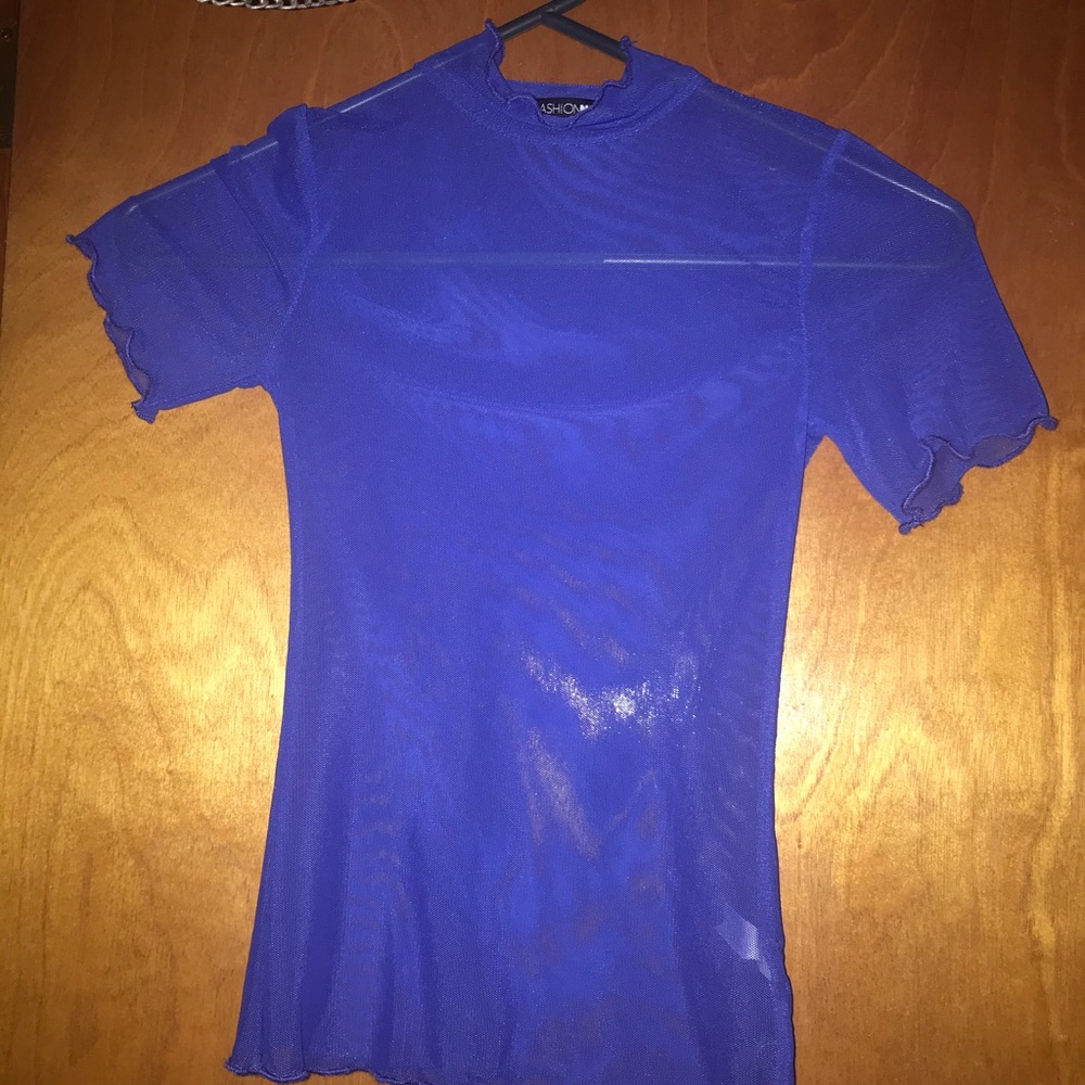 Fashion nova 
Sheer top